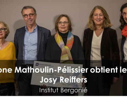 Le Pr Simone Mathoulin-Pélissier obtient le prix Josy Reiffers
