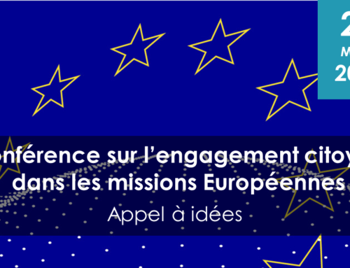 Appel à idées – Conférence et forum de haut niveau sur l’engagement citoyen dans les Missions européennes
