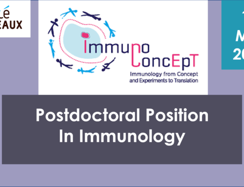 Recruitment : Postdoctoral position in Immunology